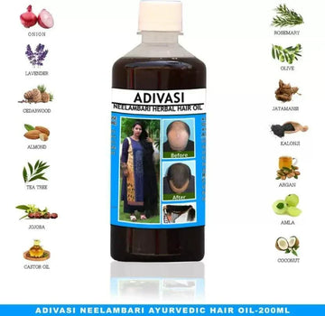 Adivasi Herbal Hair Oil  100% Original